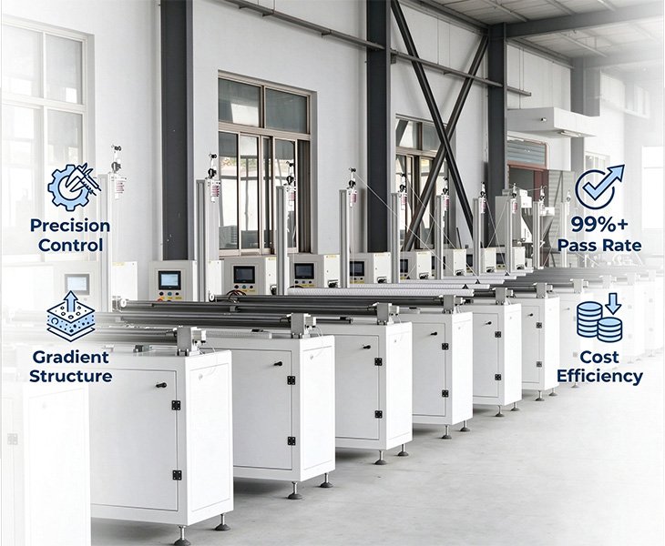 Precision winding and filtration accuracy control